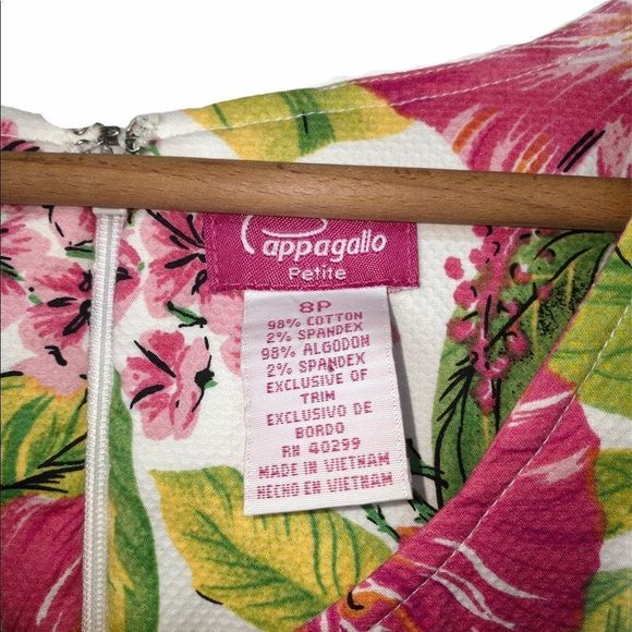 Pappagallo Floral Sheath Dress - Picture 4 of 6